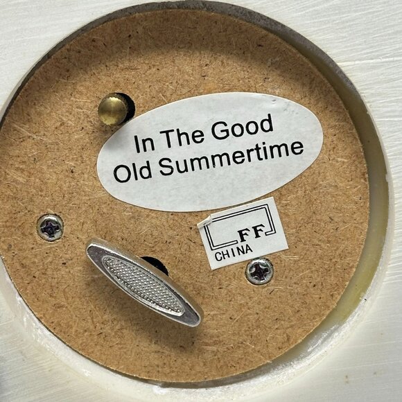 Fitz and Floyd Dog Cat Musical Figurine Everyday Musicals Good Old Summertime - Picture 10 of 11